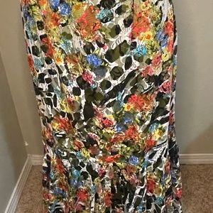 Zadie B’s Multi Colored Lace Maxi Dress